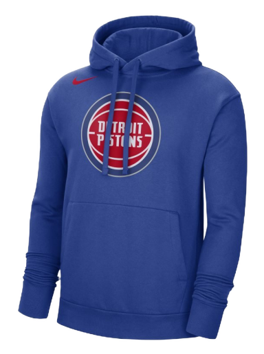 Dukserice Nike Detroit Pistons NBA Fleece Pullover Hoodie Plava | DN8629-495