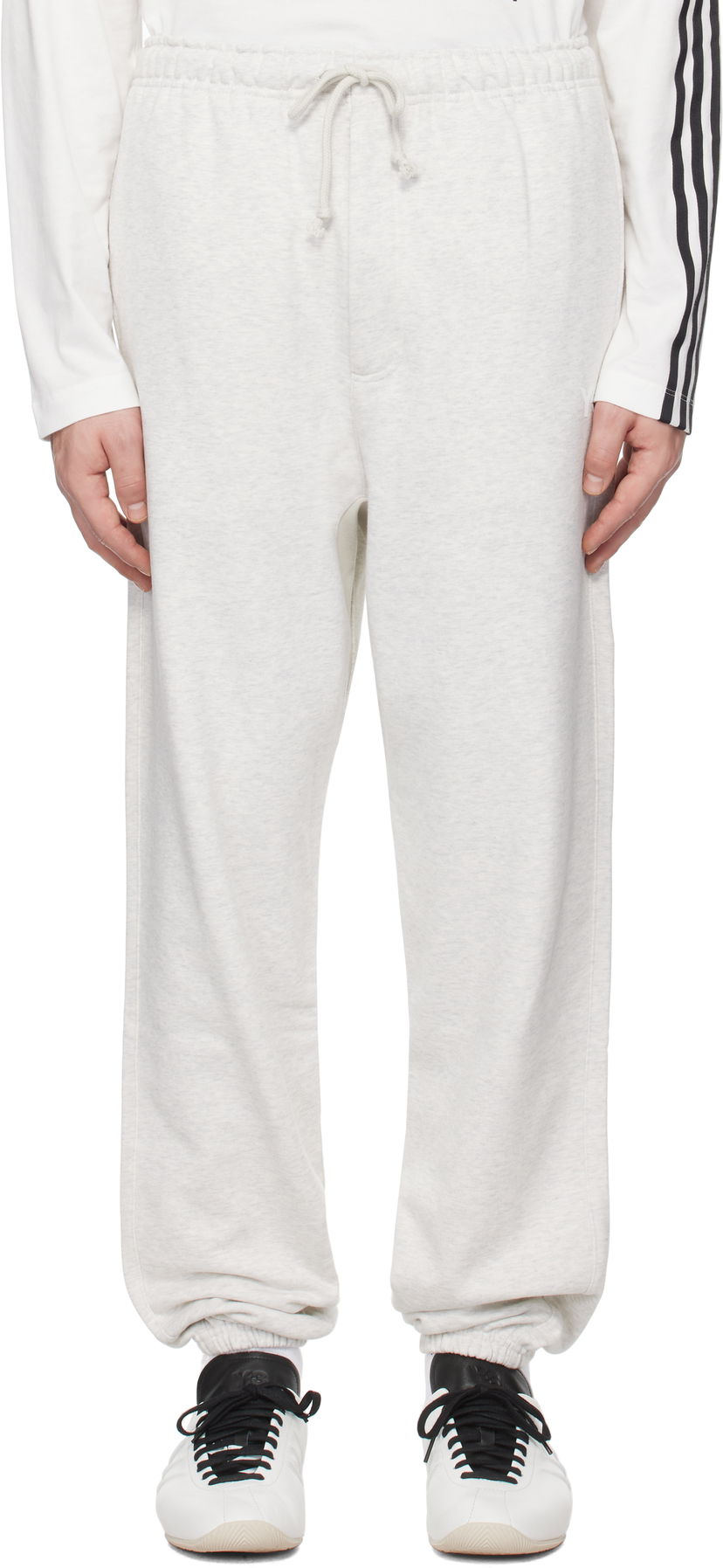 Trenirka Y-3 Y-3 French Terry Sweatpants Bijela | JM7873