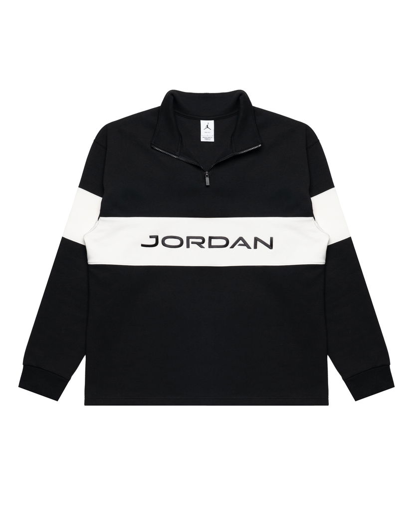 Dukserice Jordan Golf Half Zip Dry-FIT Striped Pullover Crna | HF9919-010