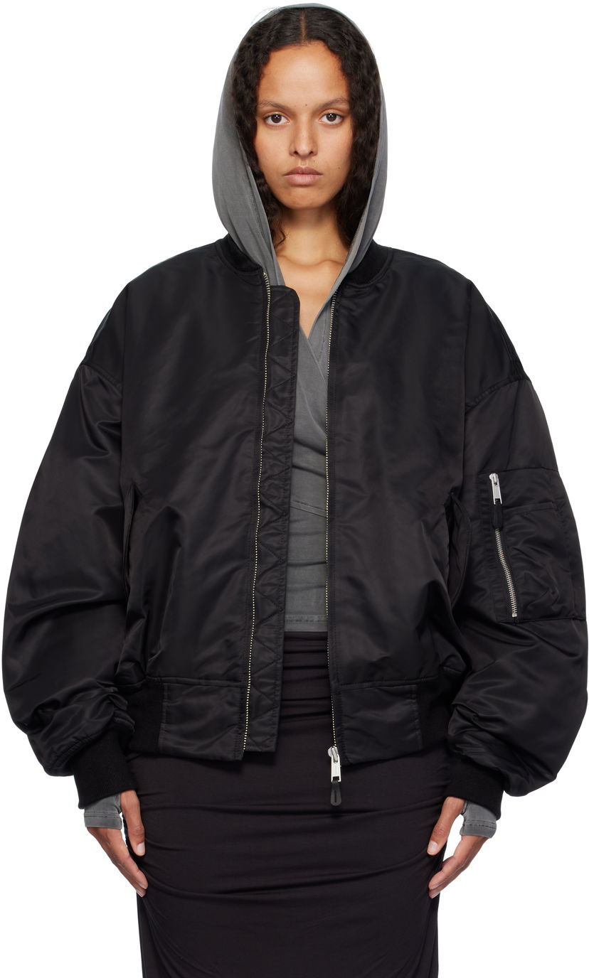 Bomber jakna Entire Studios Bomber Jacket Crna | ES2540OI