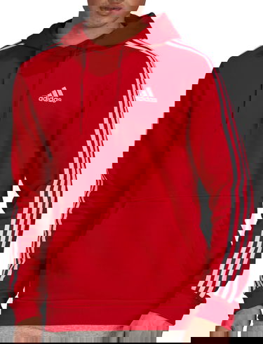 Dukserice adidas Originals Hoodie Essentials 3-Stripes Crvena | gu2523, 1