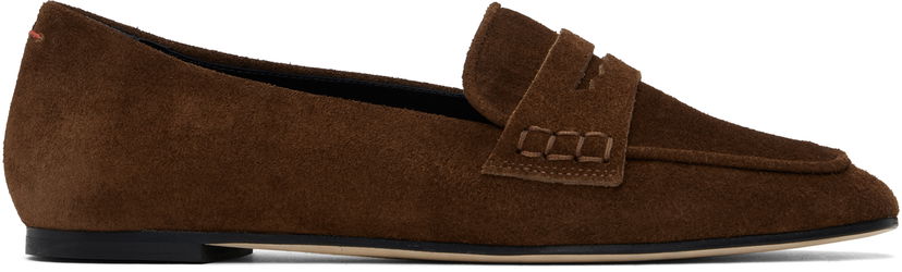 Odjeća Aeyde Aeyde Alfie Suede Loafers Smeđa | A11-FL-GGRS08FL1-SS24-990-022