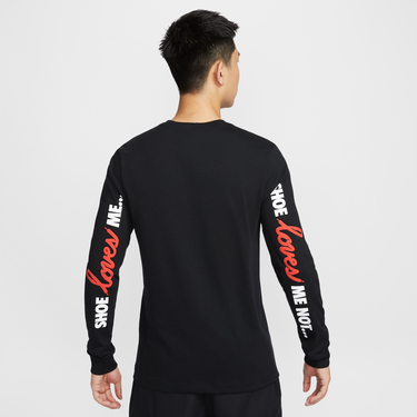 Majica kratkih rukava Nike Sportswear Long Sleeve T-Shirt Crna | HV9807-010, 3