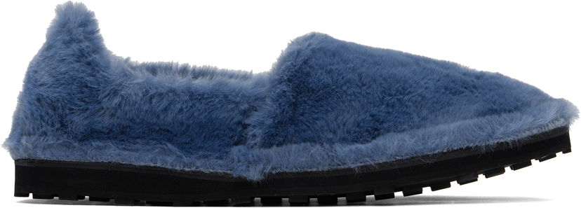 Odjeća Marni Marni Faux-Fur Loafers Plava | MOMR006402 P8211