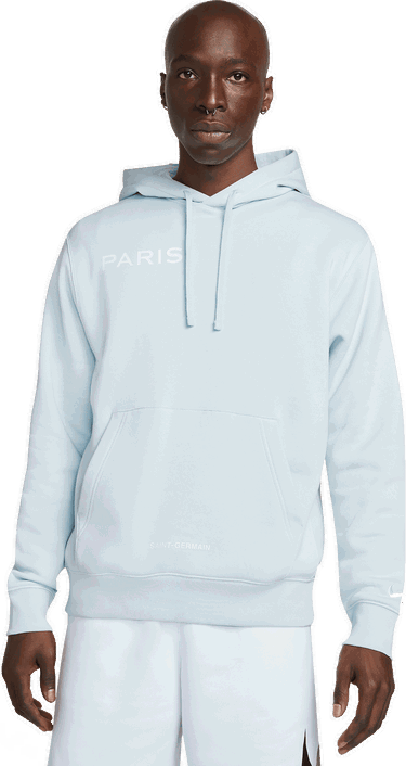 Dukserice Nike Paris Saint-Germain Club Fleece Pullover Hoodie Plava | DO6289-471, 4