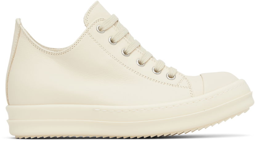 Tenisice i cipele Rick Owens Rick Owens Hollywood Low Sneaks Bijela | RO01E7891 LCO