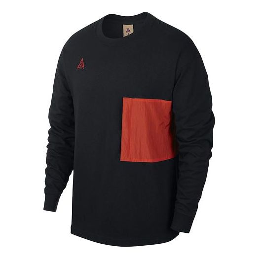 Džemper Nike ACG ACG Casual Pullover Long Sleeve T-Shirt Crna | BQ7289-010