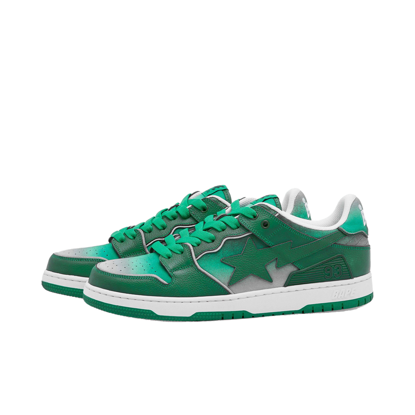 Tenisice i cipele BAPE A Bathing Ape Men's Bape Sk8 Sta #4 Sneaker Green Zelena | 001FWJ801058I-GRN