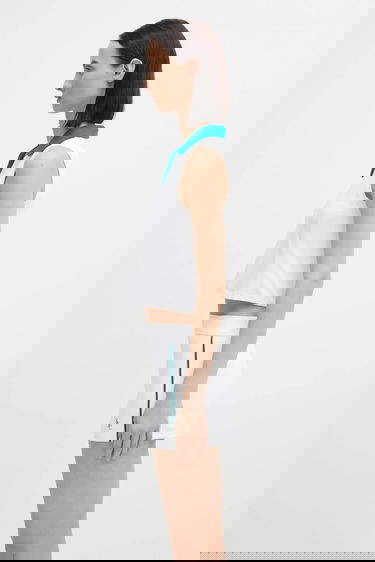 Polo majica Sporty & Rich Sleeveless Sports Polo Top Bijela | TO024621302WH27, 1