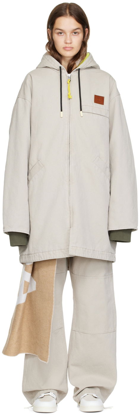 Parka Acne Studios Ozon Parka Bež | C90099-, 0