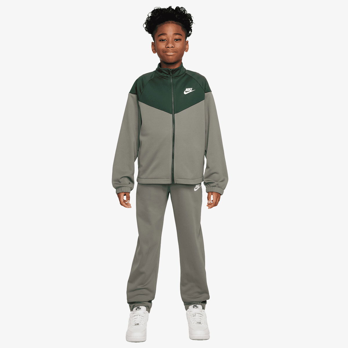 Trenerka Nike K NSW DF TRACKSUIT PK FZ Siva | HQ9315-320, 1