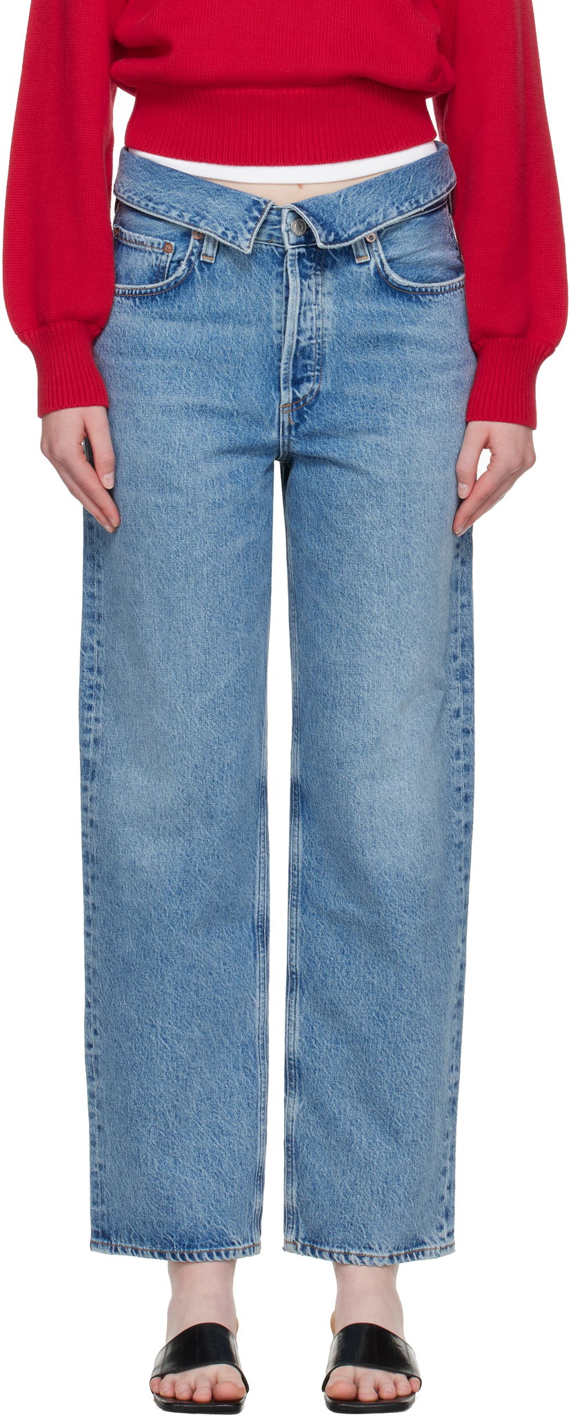 Jeans AGOLDE AGOLDE Echo Taper Jeans Plava | A249-1765