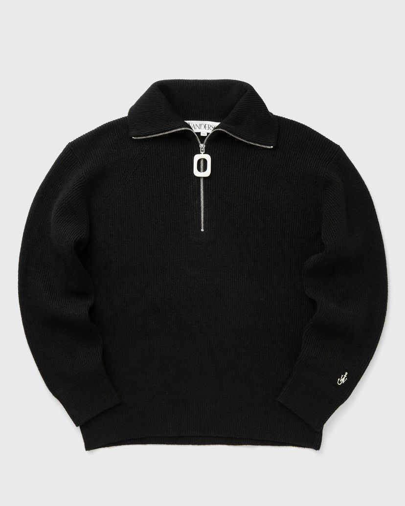 Džemper JW Anderson JW Anderson Half-Zip Jumper Crna | KW1285-YN0372-999