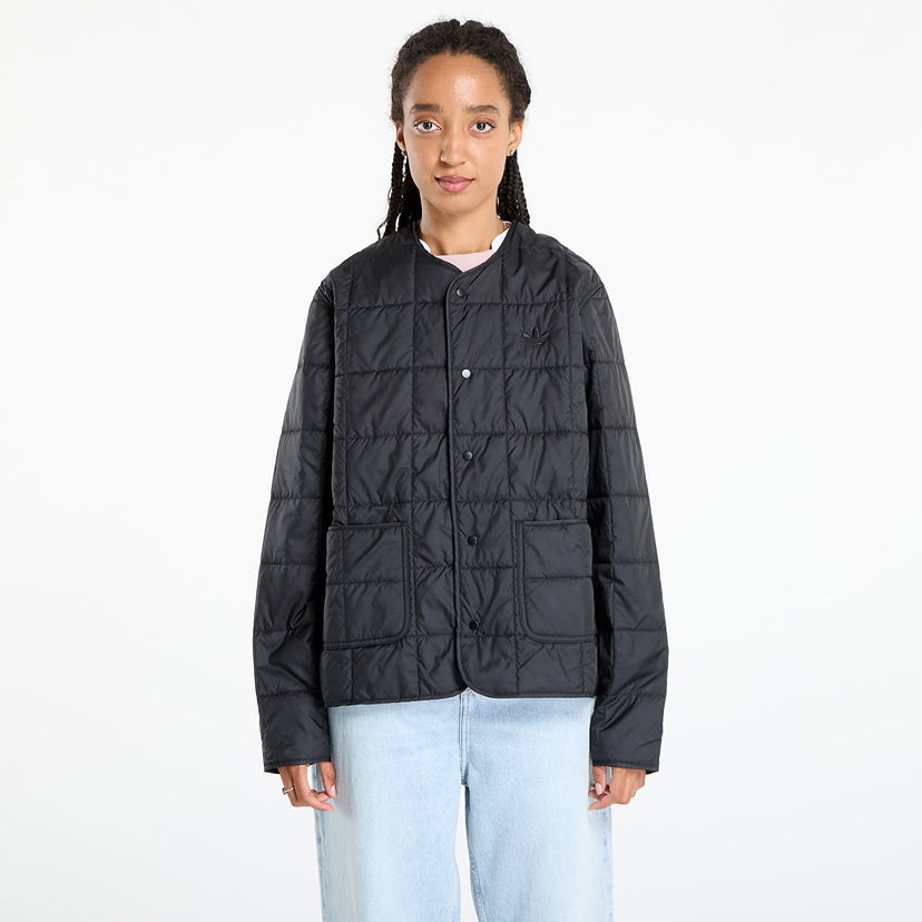 Jakna adidas Originals Essentials Quilted Liner Jacket Crna | JX8823