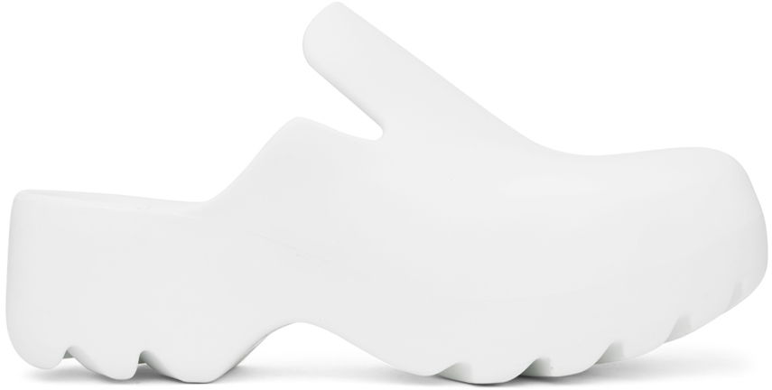 Tenisice i cipele Bottega Veneta Flash Clogs "White" Bijela | 734548 V11T0, 0