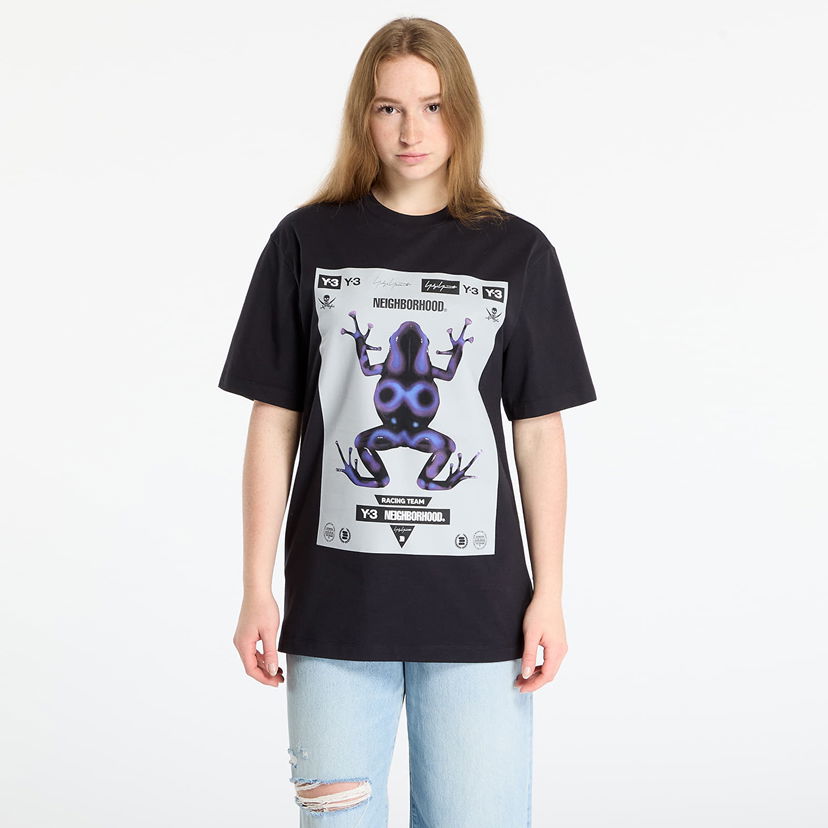 Majica kratkih rukava Y-3 Y-3 x Neighborhood Frog Graphic T-Shirt Crna | JW6998