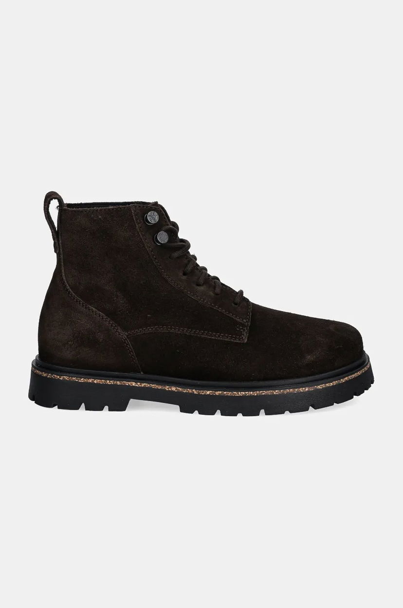 Tenisice i cipele Birkenstock Highwood Lace Mid Suede Leather Narrow Fit Boots Smeđa | 1028940