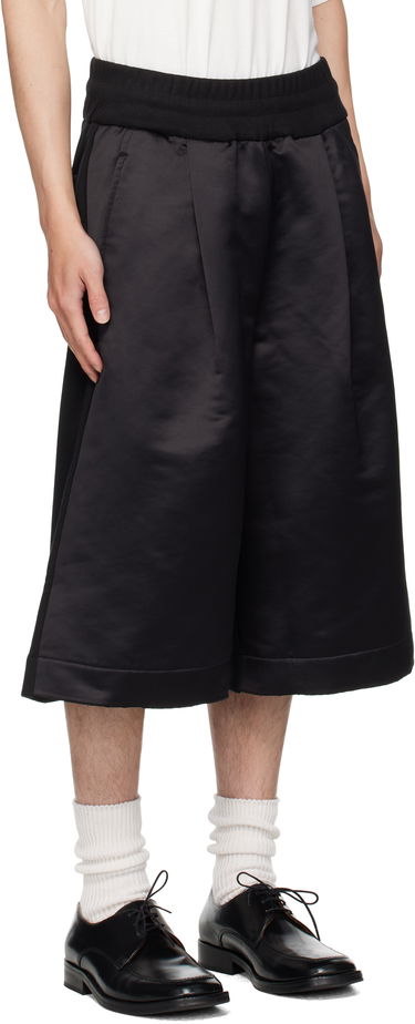 Kratke hlače Dries Van Noten Dries Van Noten Paneled Shorts Crna | 252-021157-2611, 1