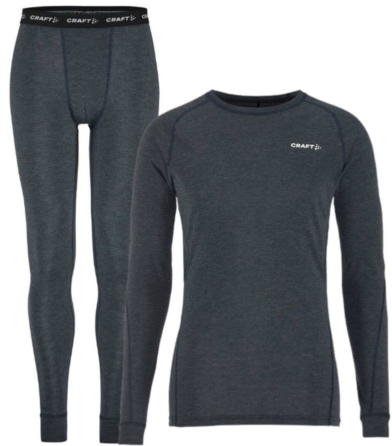 Body Craft CORE WOOL MERINO Underwear Set Plava | 1909711-375200