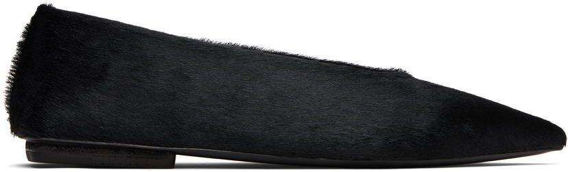 Tenisice i cipele Marsèll Marsell Ago Short Hair Ballerina Flats Crna | MW8160 P028