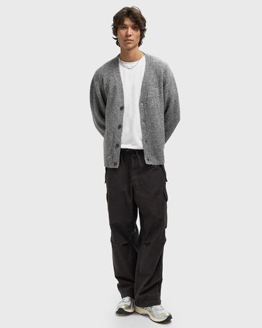 Džemper Edmmond Studios Duck Patch V-Neck Knit Cardigan Siva | 325-60-05850, 2