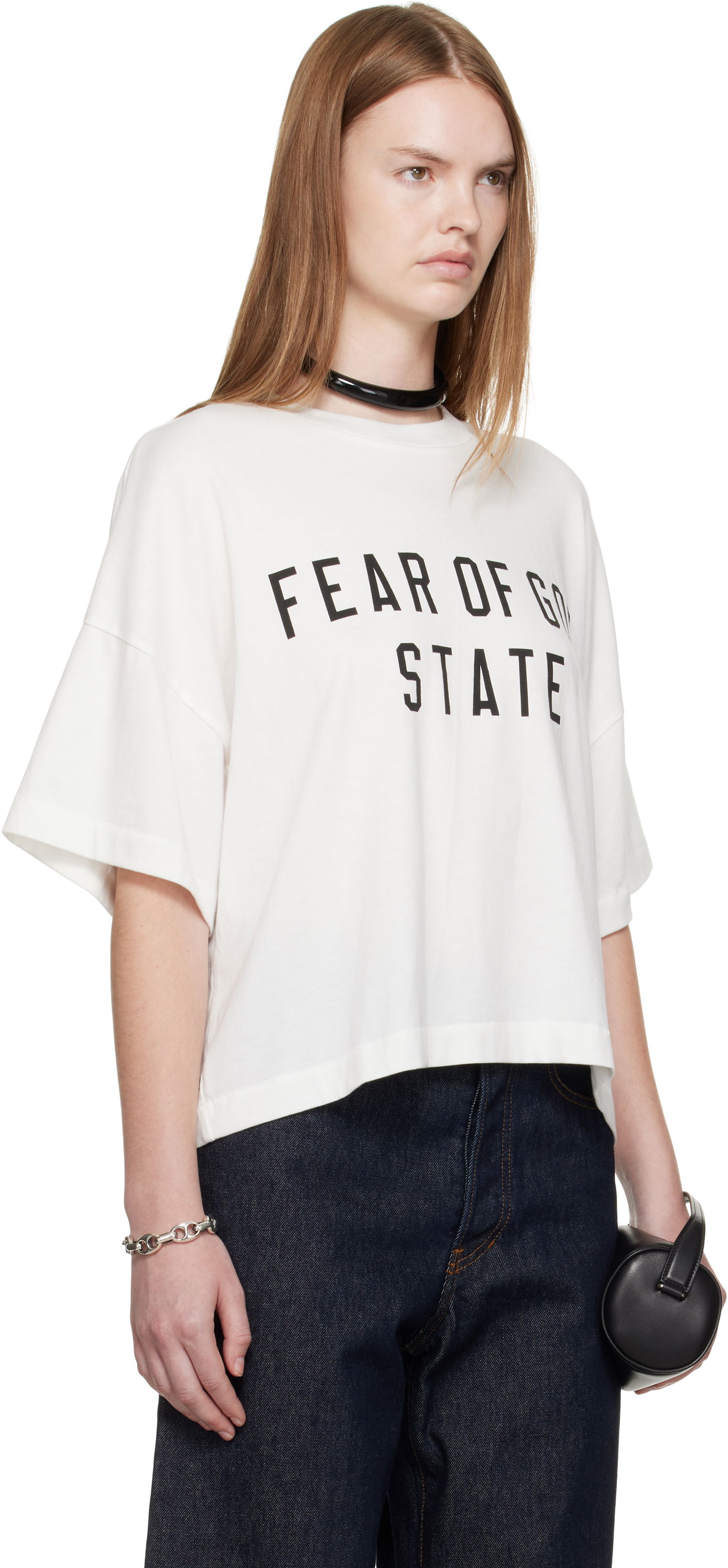 Majica kratkih rukava Fear of God Fear of God ESSENTIALS Boxy T-Shirt Bijela | 125SP257164FW, 1