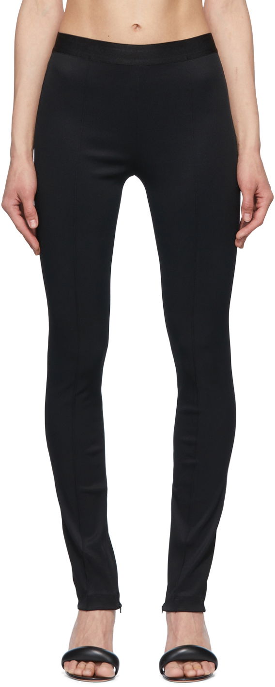 Tajice Helmut Lang Helmut Lang Viscose Leggings Crna | J06HW202