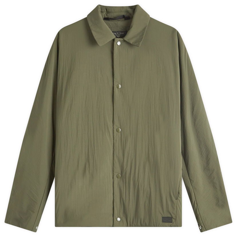 Vjetrovka rag & bone Henderson Down Filled Overshirt Zelena | MBW24F2009DHML