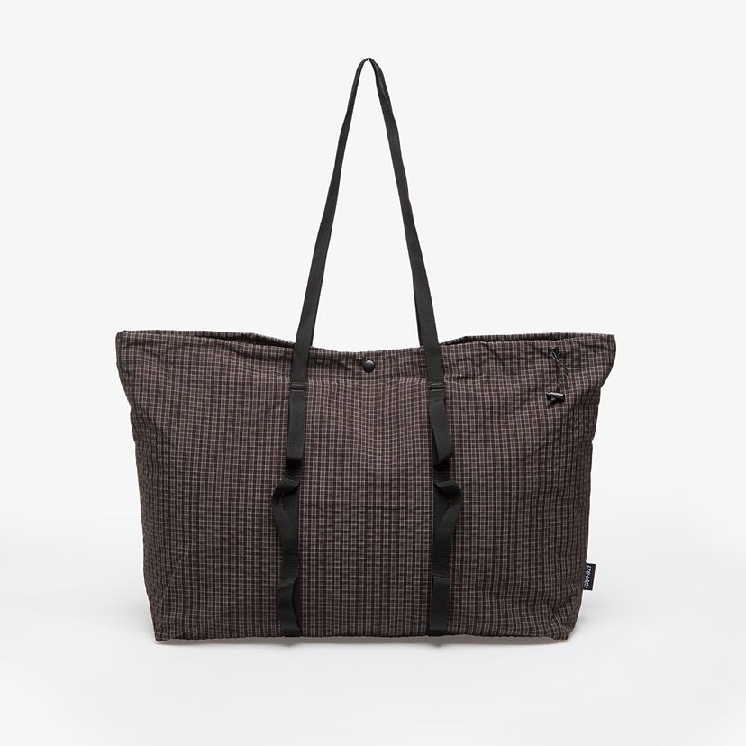 Tote bag GRAMICCI Gramicci Plaid Climbing Tote Bag Smeđa | G5FA-170 DEEP BROWN