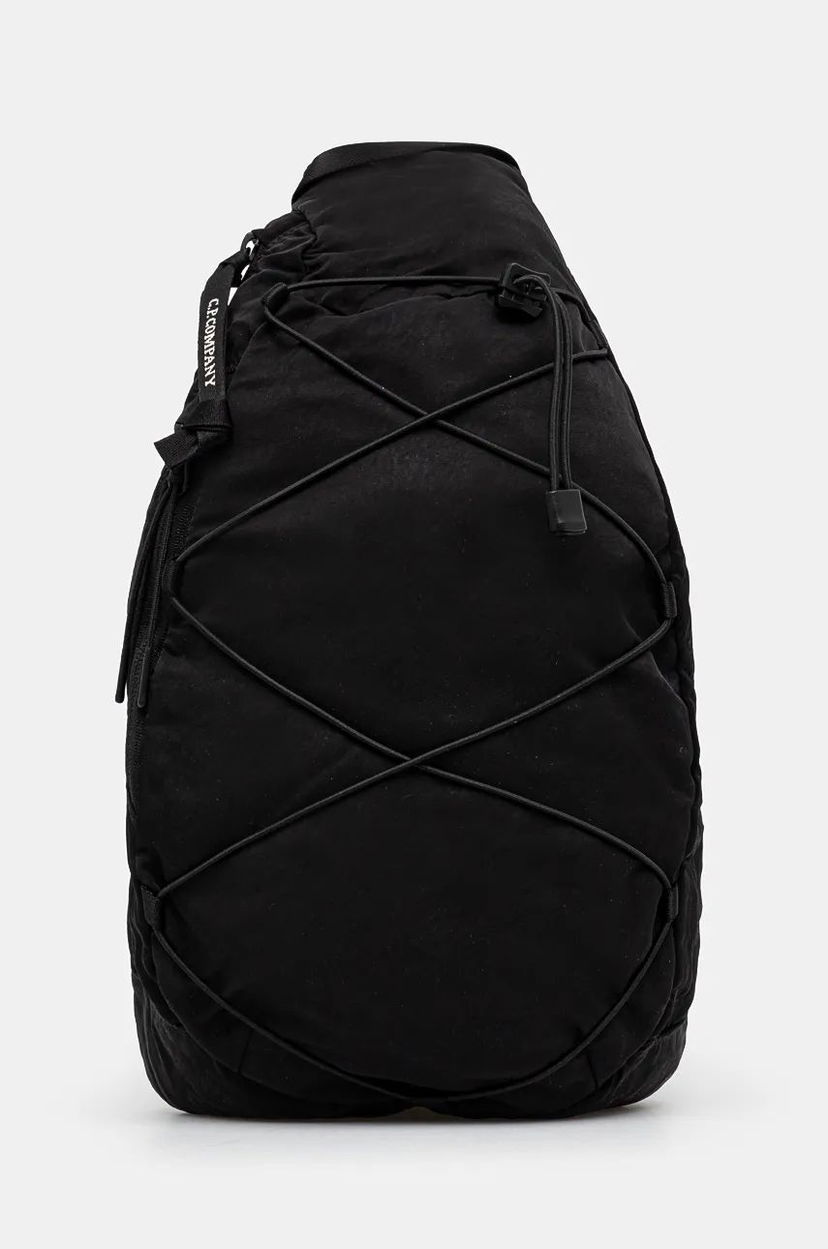 Torba oko struka C.P. Company Nylon B Crossbody Bag Crna | 17CMAC114A005269G