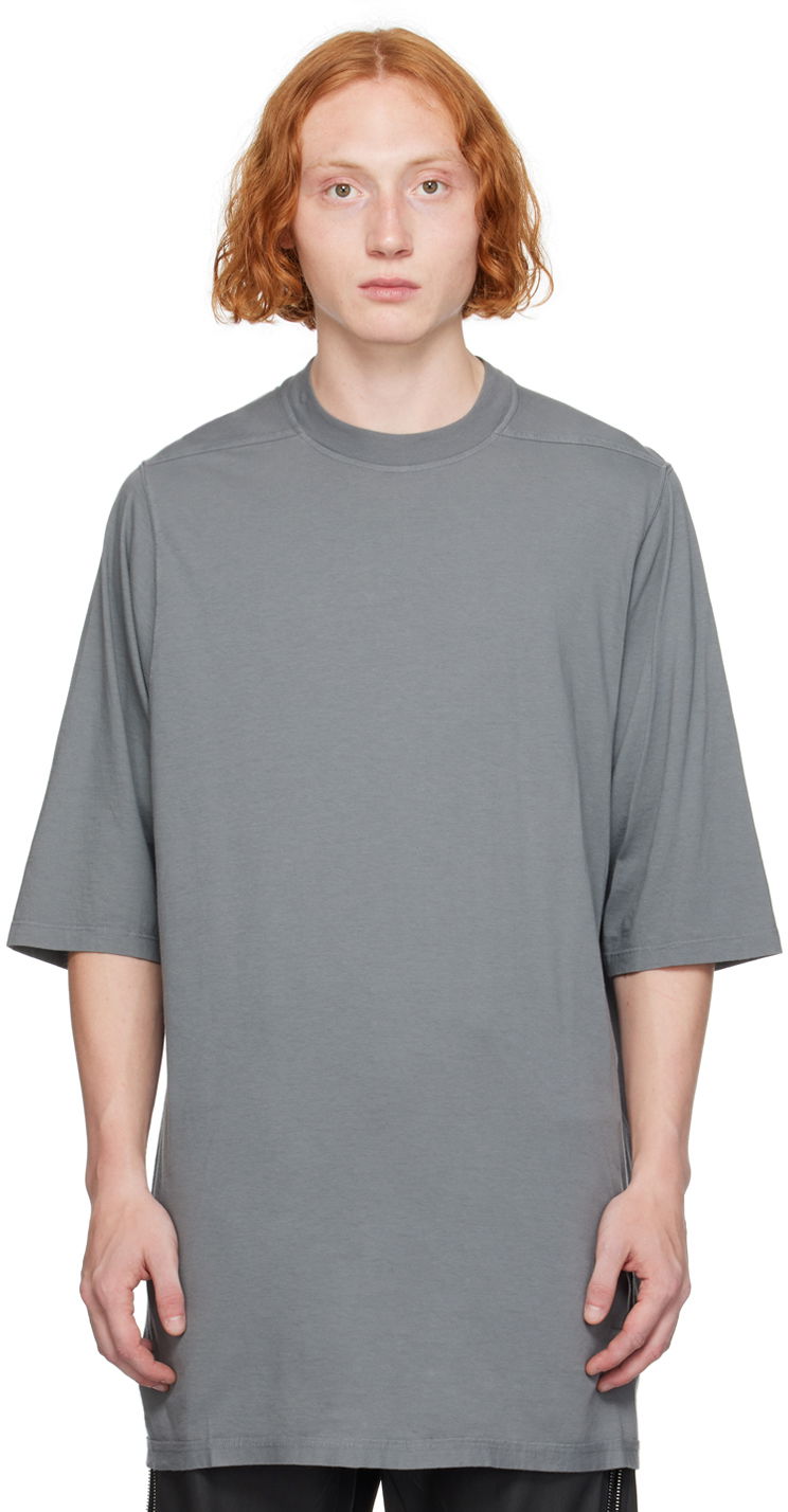 Majica kratkih rukava Rick Owens Jumbo T-Shirt Siva | DU02D2274 RN
