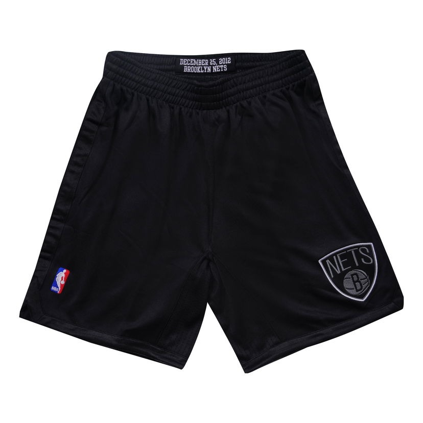Kratke hlače Mitchell & Ness Mitchell & Ness Brooklyn Nets Christmas Day Shorts Crna | ASHR4965-BNE12PPPBLCK