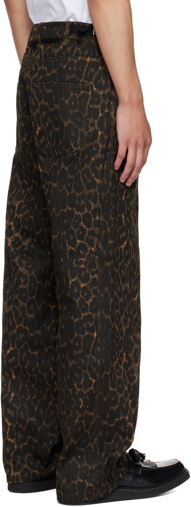 Hlače Andersson Bell Andersson Bell Crossover Carpenter Wide Leg Pants Smeđa | apa836m, 2