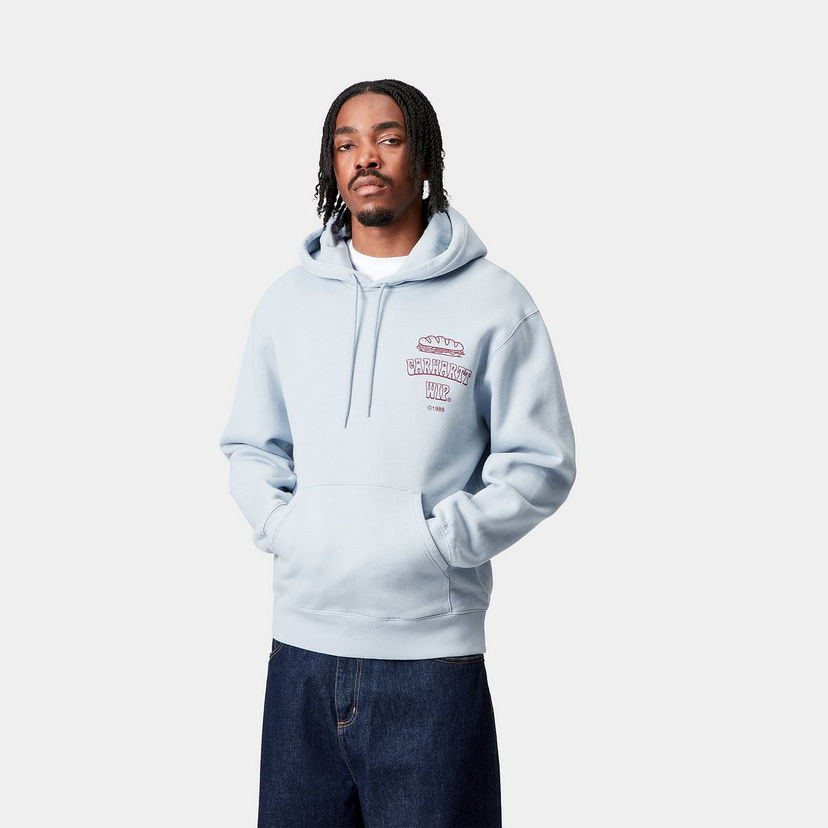 Dukserice Carhartt WIP Carhartt WIP Hooded Sandwich Sweatshirt Plava | I035277_24