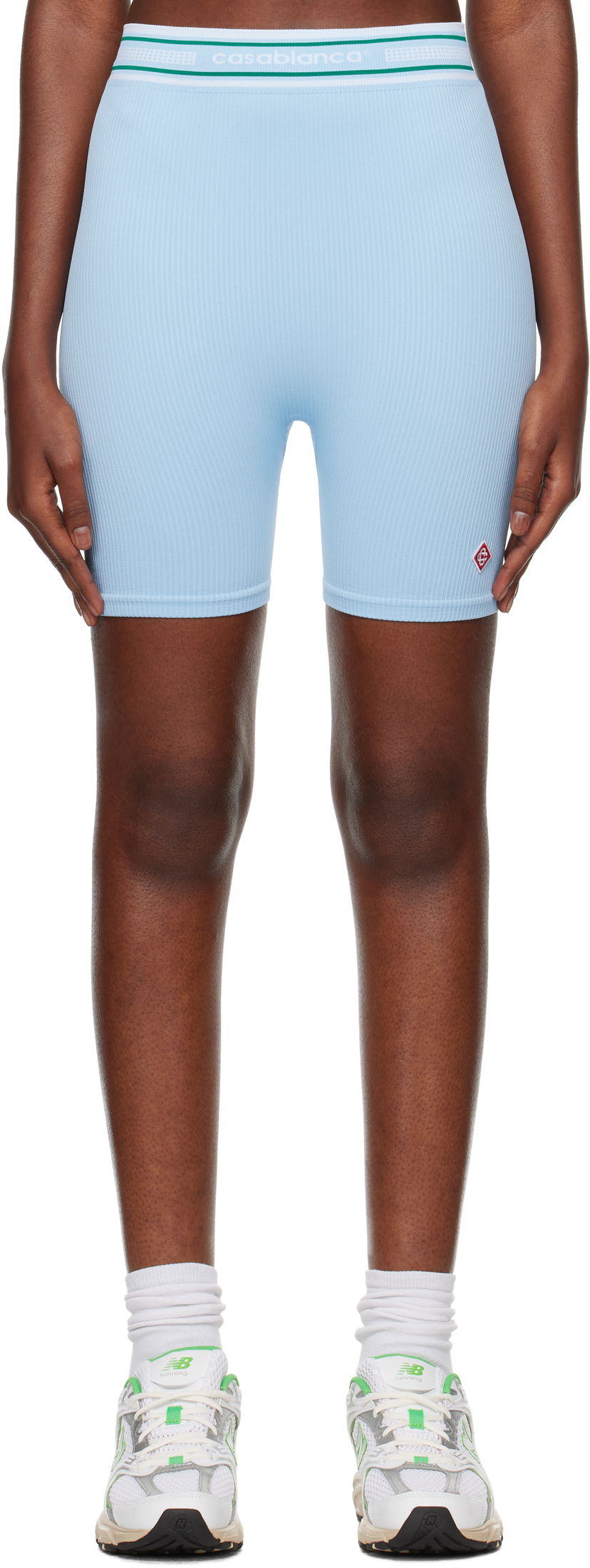 Kratke hlače Casablanca Seamless Shorts Plava | WPF24-ACT-013-01
