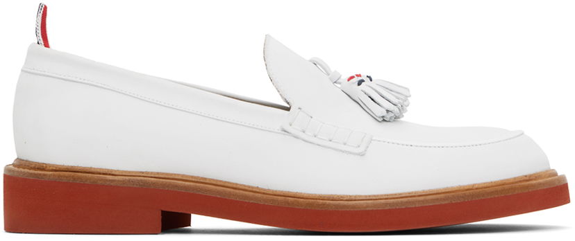 Odjeća Thom Browne Thom Browne Tassel Loafers Bijela | MFL111A-L0037