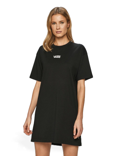Haljina Vans Center Vee Tee Dress Crna | VN0A4RU2BLK1