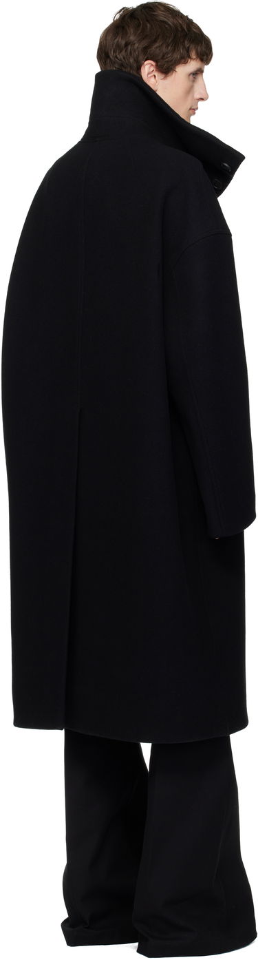 Kaputi Rick Owens Concordians Dracucollar Long Coat Crna | RR02E1900 WSF, 2