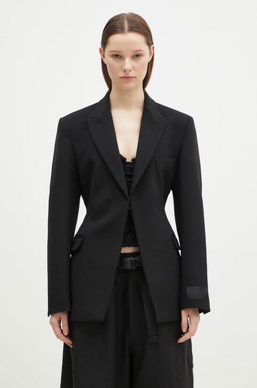 Jakna VETEMENTS VETEMENTS Hourglass Tailored Blazer Crna | WA66JA420B, 0