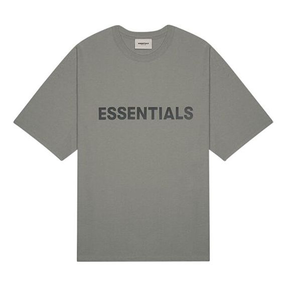 Majica kratkih rukava Fear of God Essentials Graphic Logo Tee Siva | FOG-SS20-406