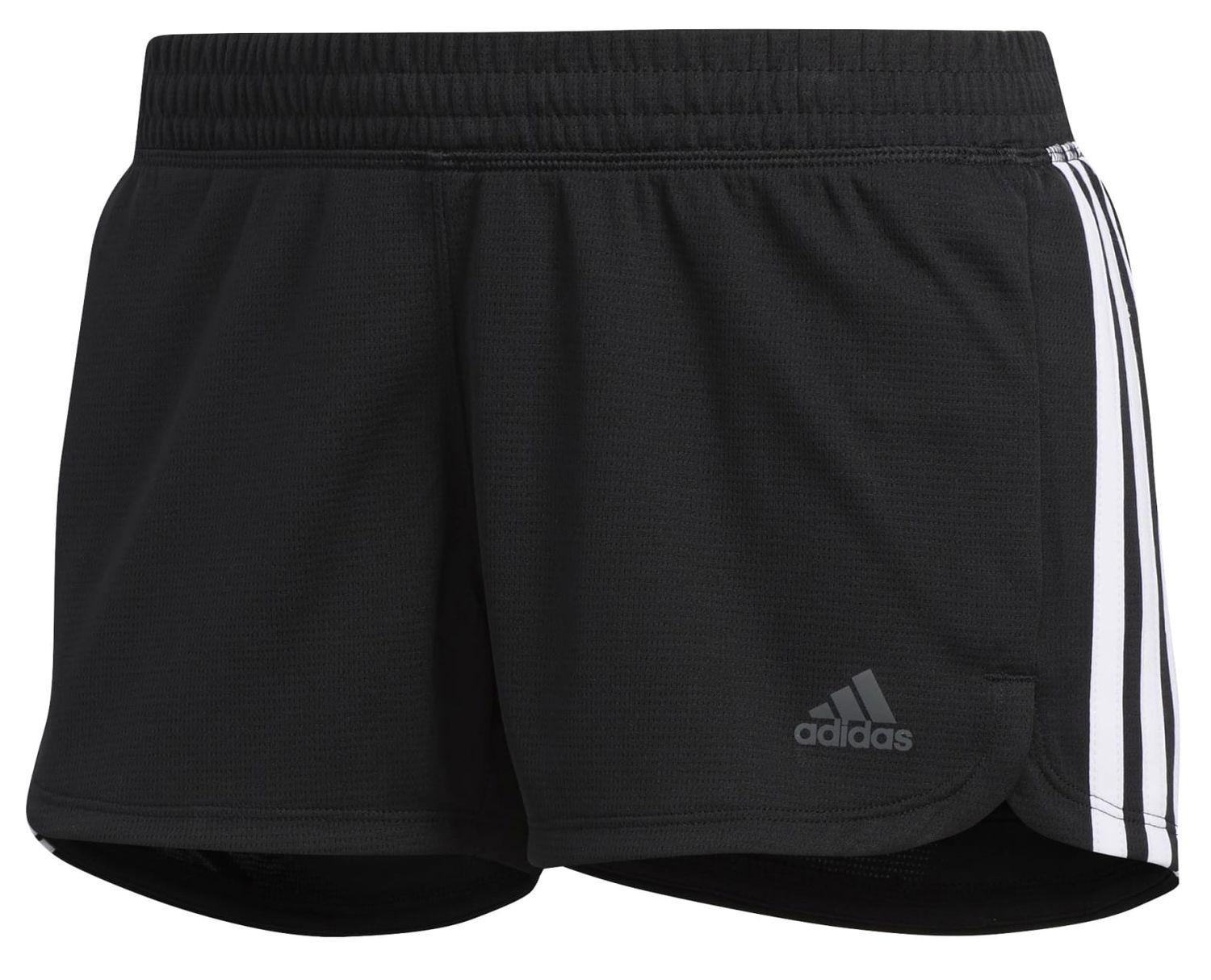 Kratke hlače adidas Originals Pacer 3S Knit Shorts Crna | du3502, 0