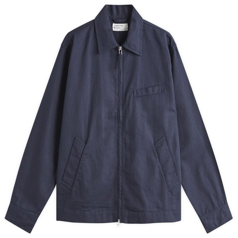 Jakna Universal Works Universal Works Windcheater Jacket, Size Large Tamnoplava | P31121-NVY