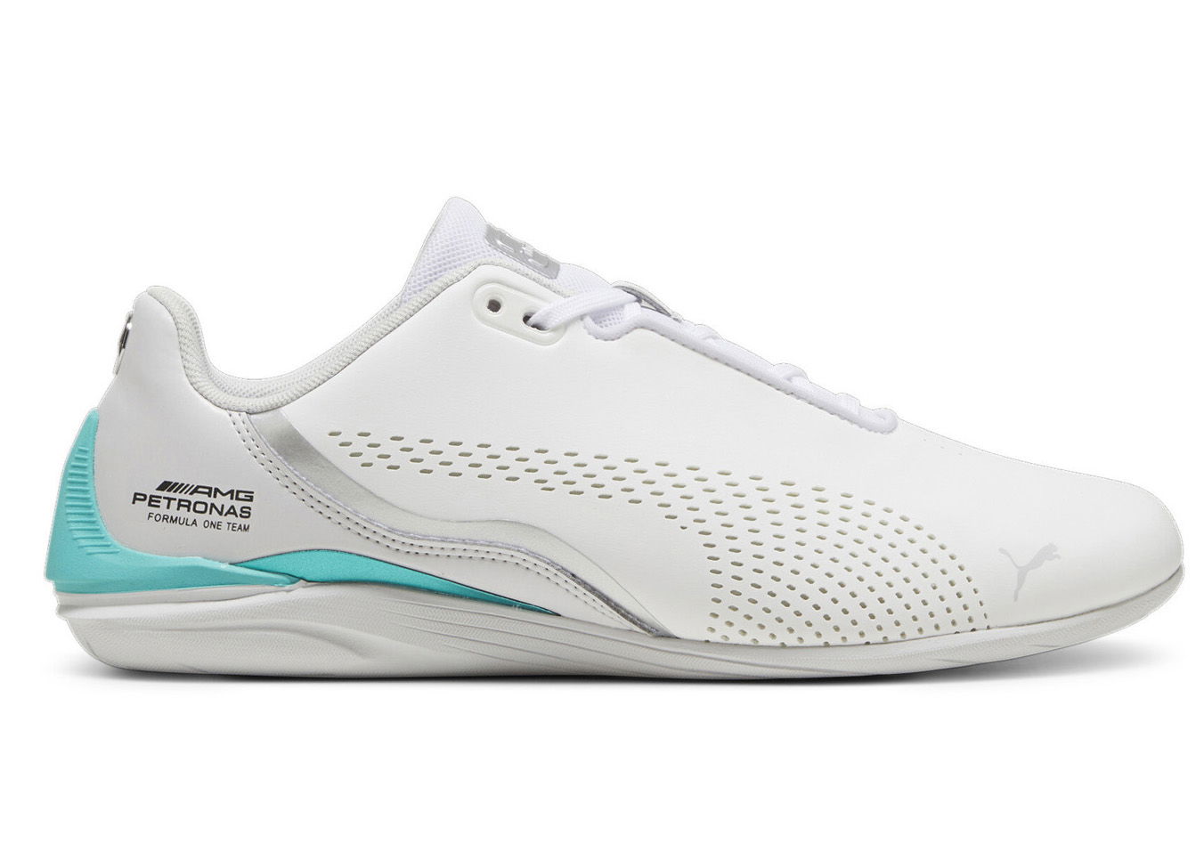 Tenisice i cipele Puma Drift Cat Decima Mercedes AMG Petronas F1 White Sheen Green Bijela | 307196-08, 0