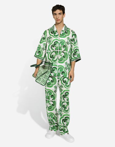 Hlače Dolce & Gabbana Jogging Pants With Print Zelena | GV4LHTFP4M8HU3TN, 1