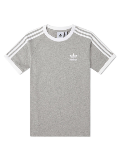 Majica kratkih rukava adidas Originals 3 Stripe Tee Siva | IA4848