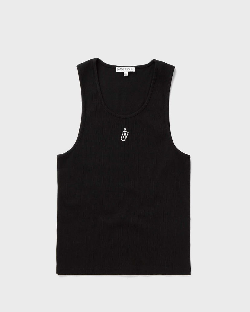 Majica bez rukava JW Anderson ANCHOR EMBROIDERY VEST Crna | JO0228-PG1512-999