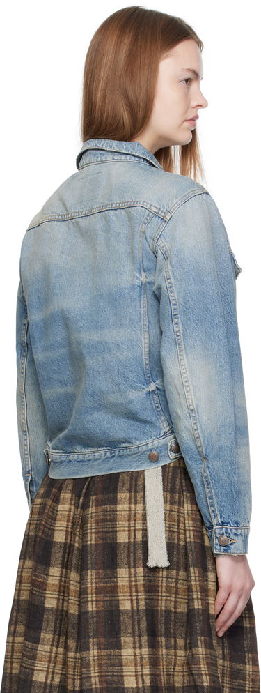 Jakna R13 R13 Wrap Around Trucker Jacket Plava | R13WD182-D343A, 2