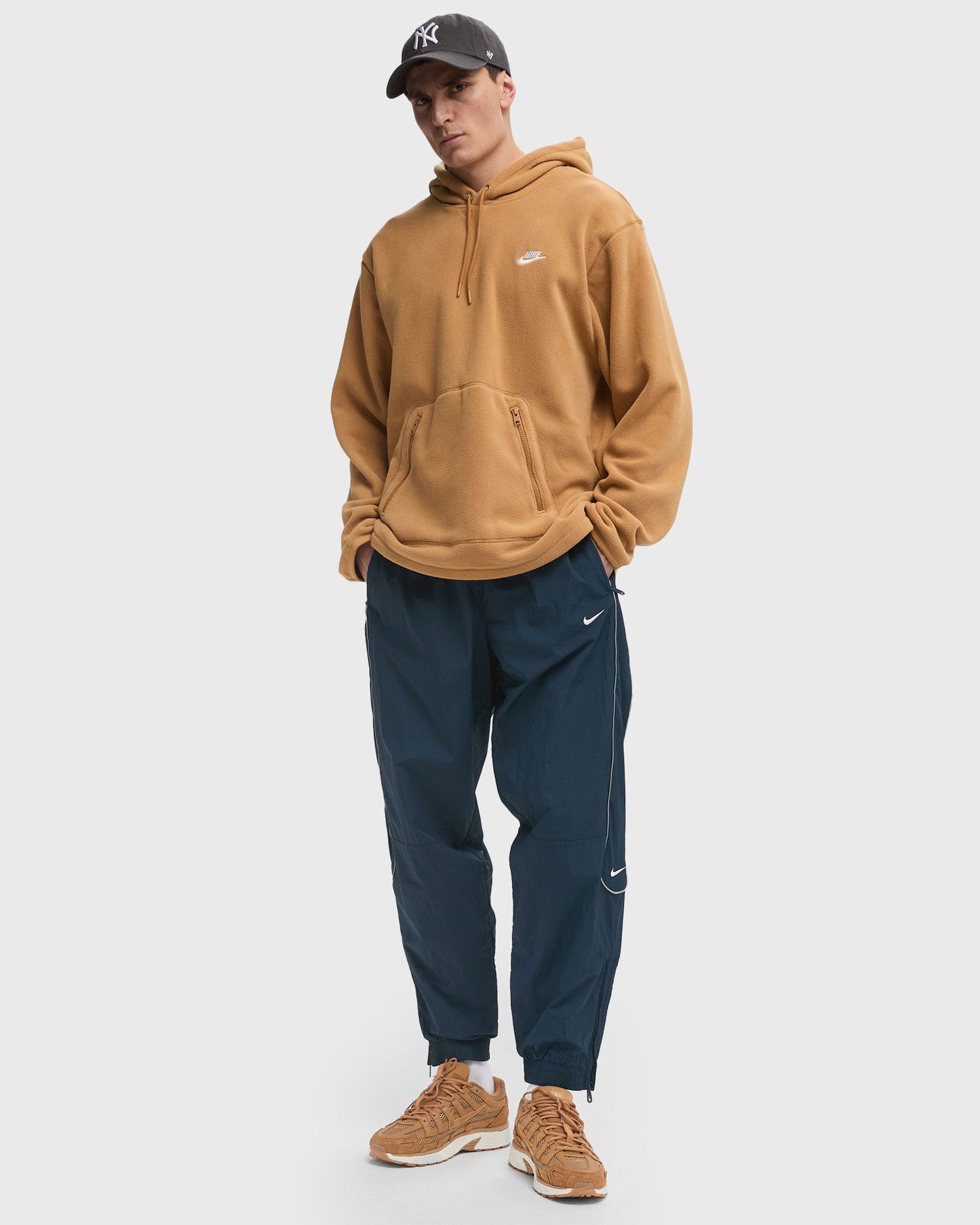 Dukserice Nike Winterized Fleece Pullover Hoodie Bež | FZ0660-224, 1