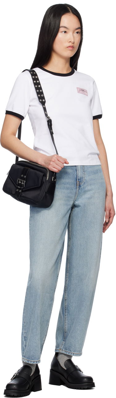 Majica kratkih rukava GANNI Ganni Heavy Cotton T-Shirt Bijela | T4120, 3