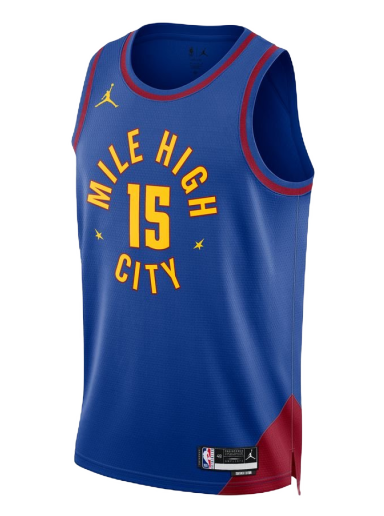 Dres Jordan Dri-FIT NBA Denver Nuggets Statement Edition 2022 Swingman Jersey Tamnoplava | DO9524-496